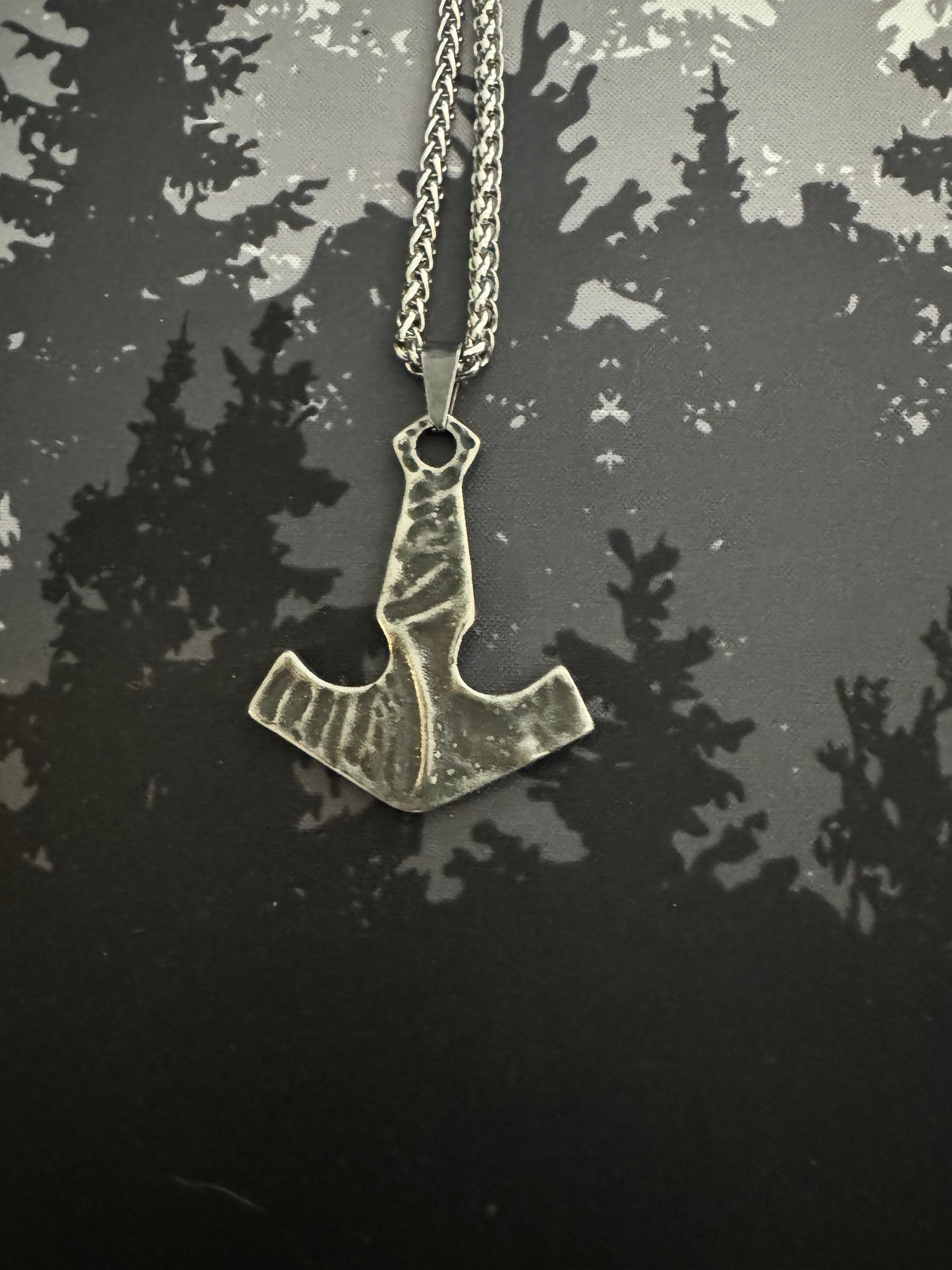 Rustic Mjolnir Necklace