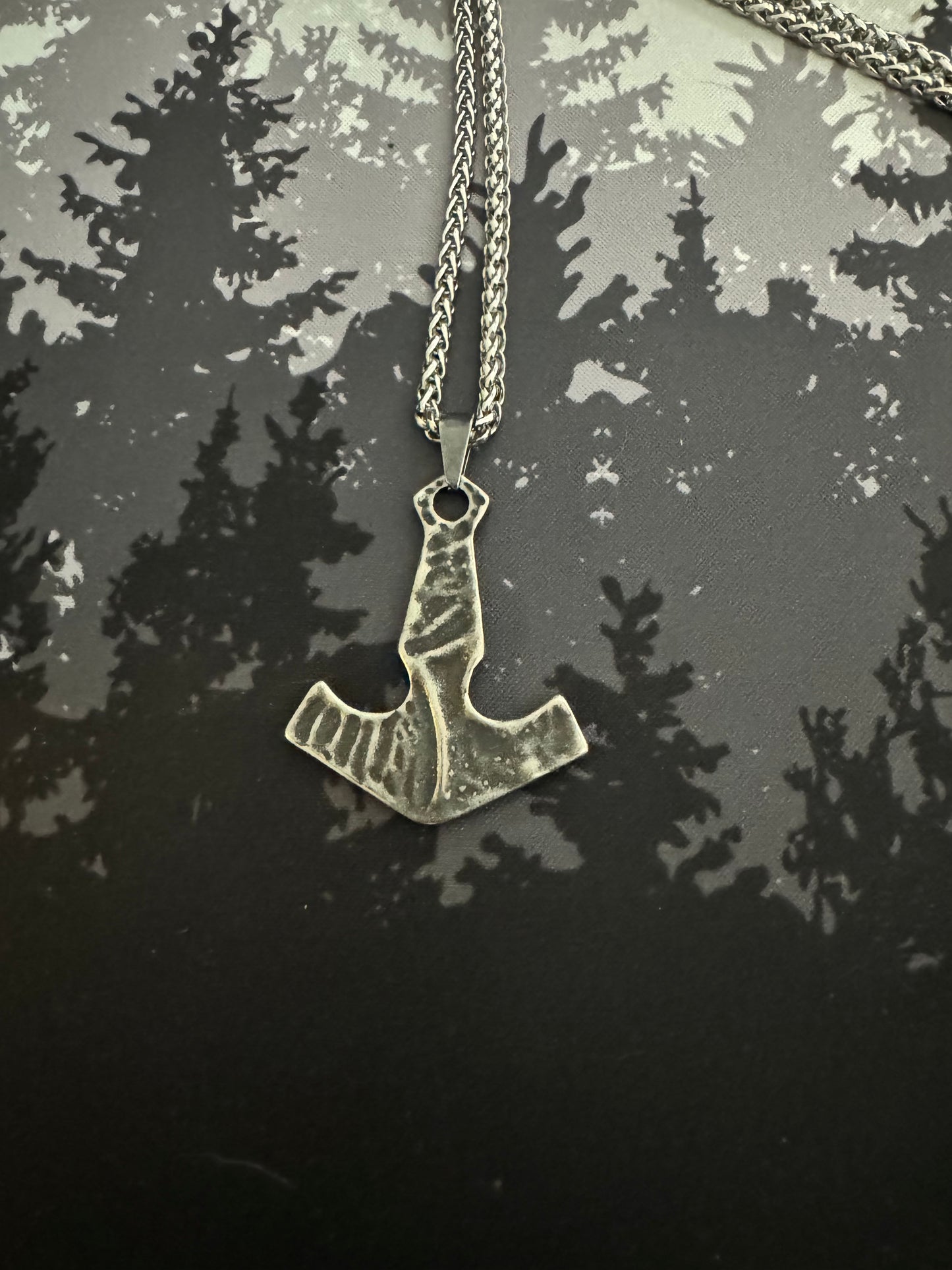 Rustic Mjolnir Necklace