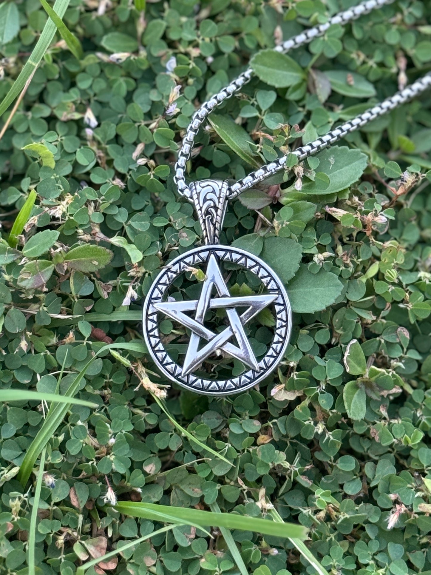 Modern Pentacle Necklace