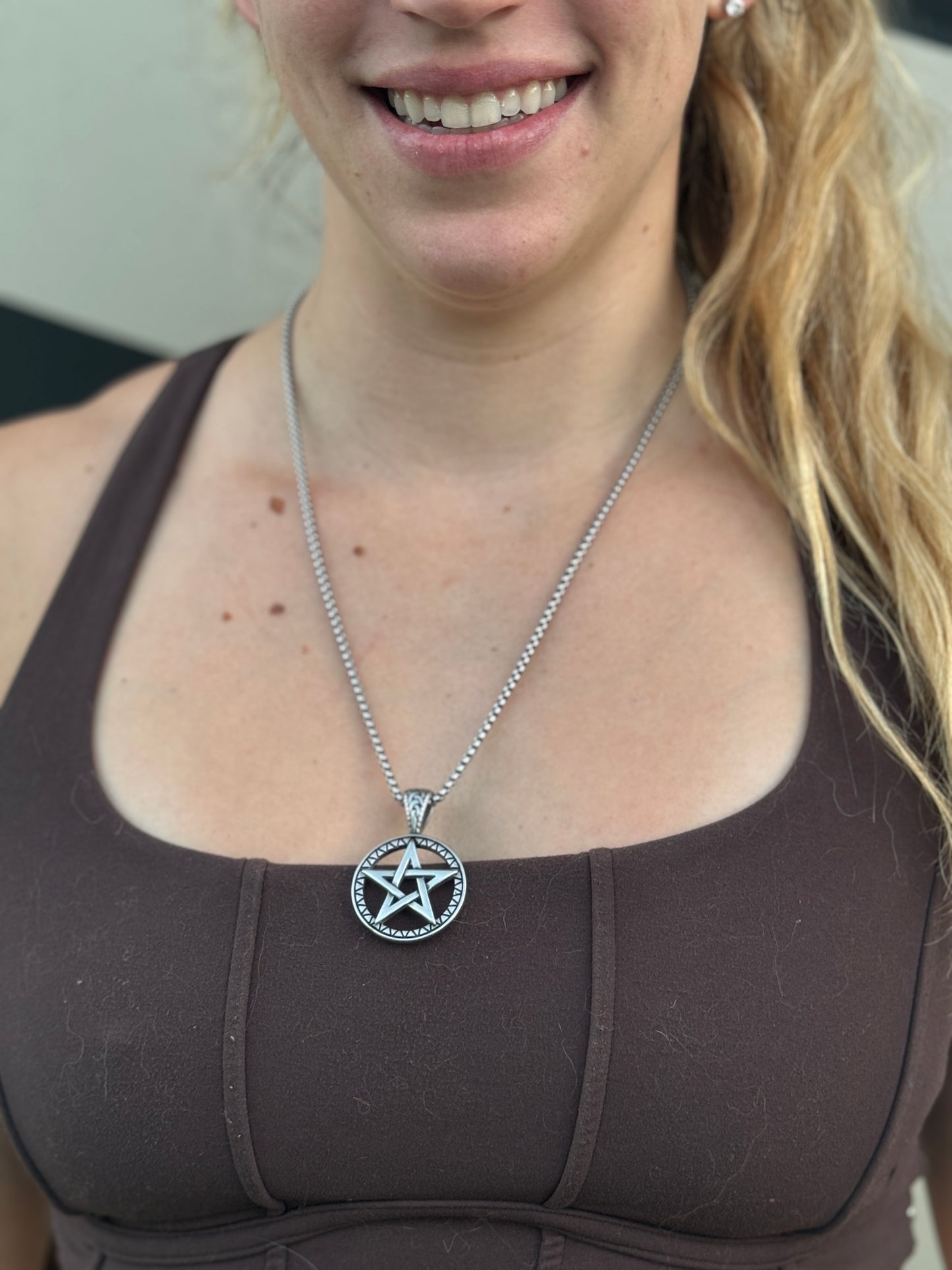 Modern Pentacle Necklace